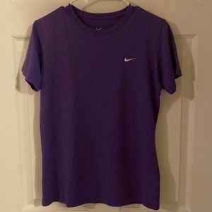 Nike dri fit purple top